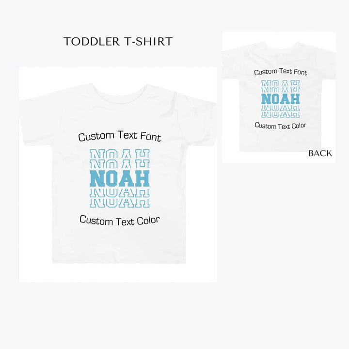 Stacked-Sport-Varsity-Text-toddler-custom-t-shirt-artfulane