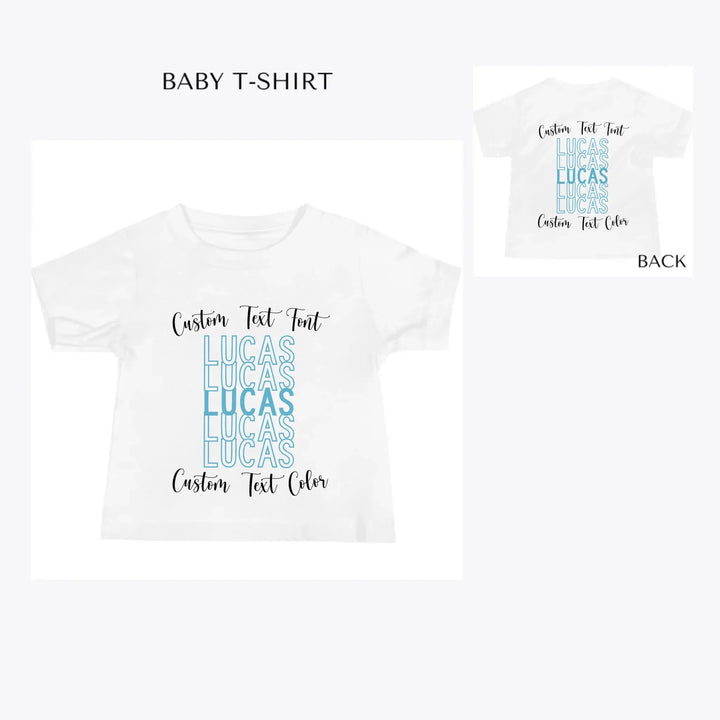 Stacked-Text-custom-baby-t-shirt-artfulane