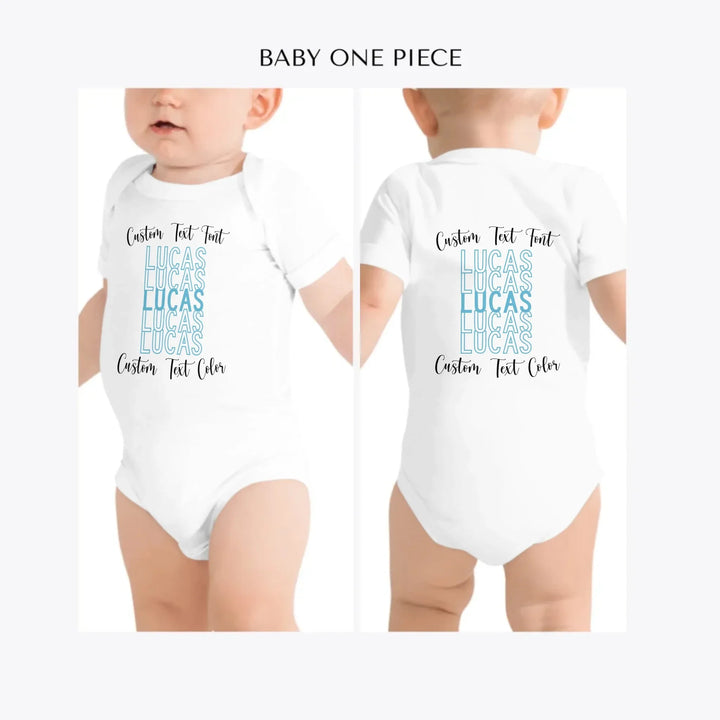 Stacked-Text-custom-baby-one-piece-artfulane