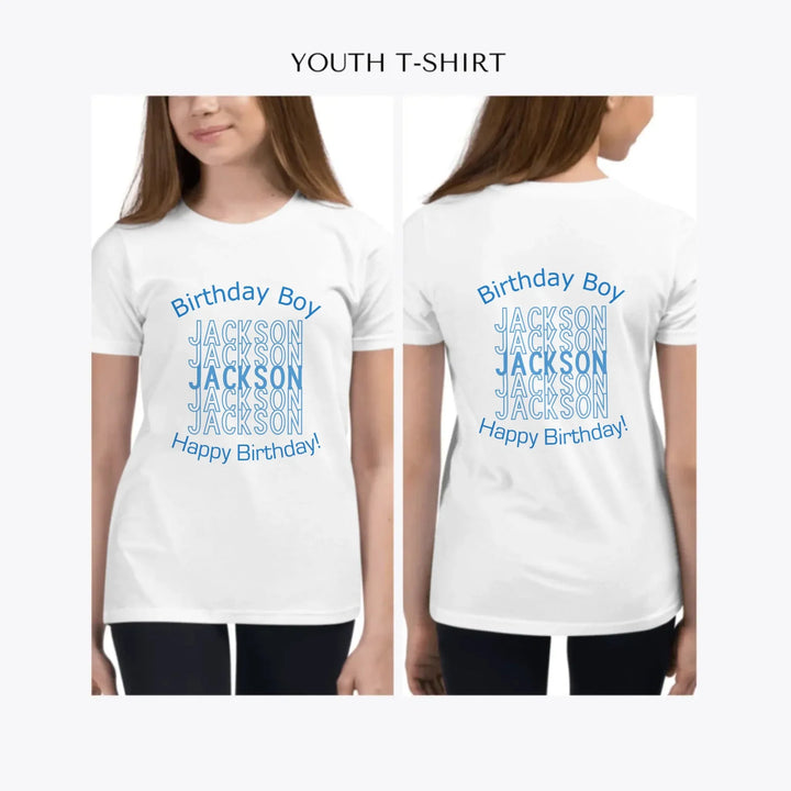 Stacked-Text-custom-youth-girl-t-shirt-artfulane