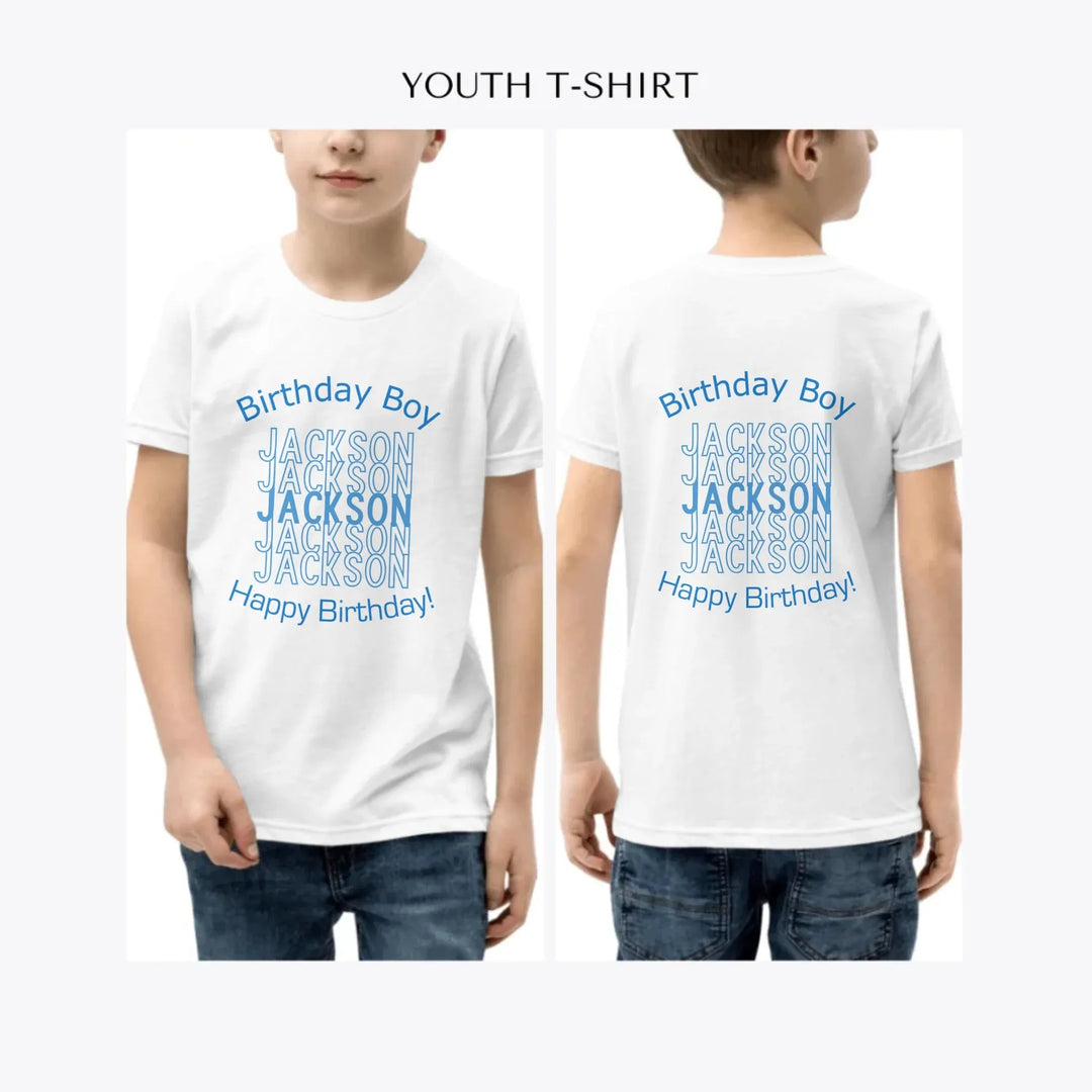 Stacked-Text-custom-youth-boy-t-shirt-artfulane
