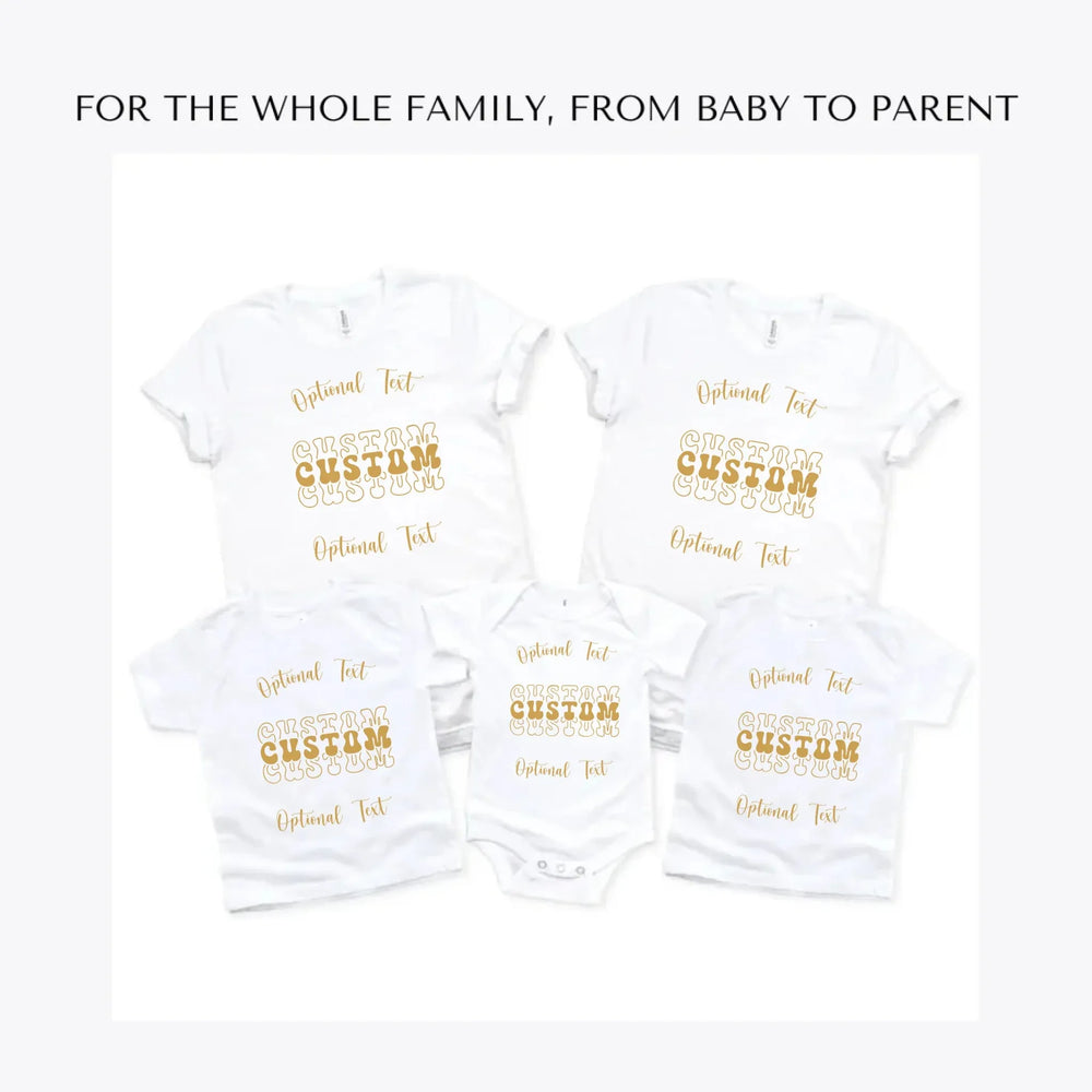 Stacked-Vintage-Text-custom-t-shirts-adult-youth-toddler-baby-sizes-artfulane