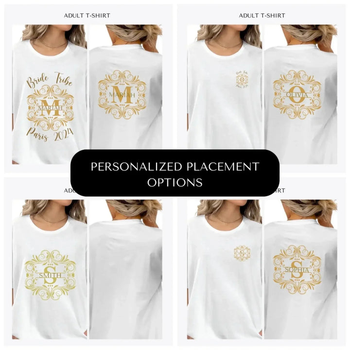 Swirls-Split-Letter-Monogram-custom-adult-t-shirt-design-placement-front-back-pocket-artfulane