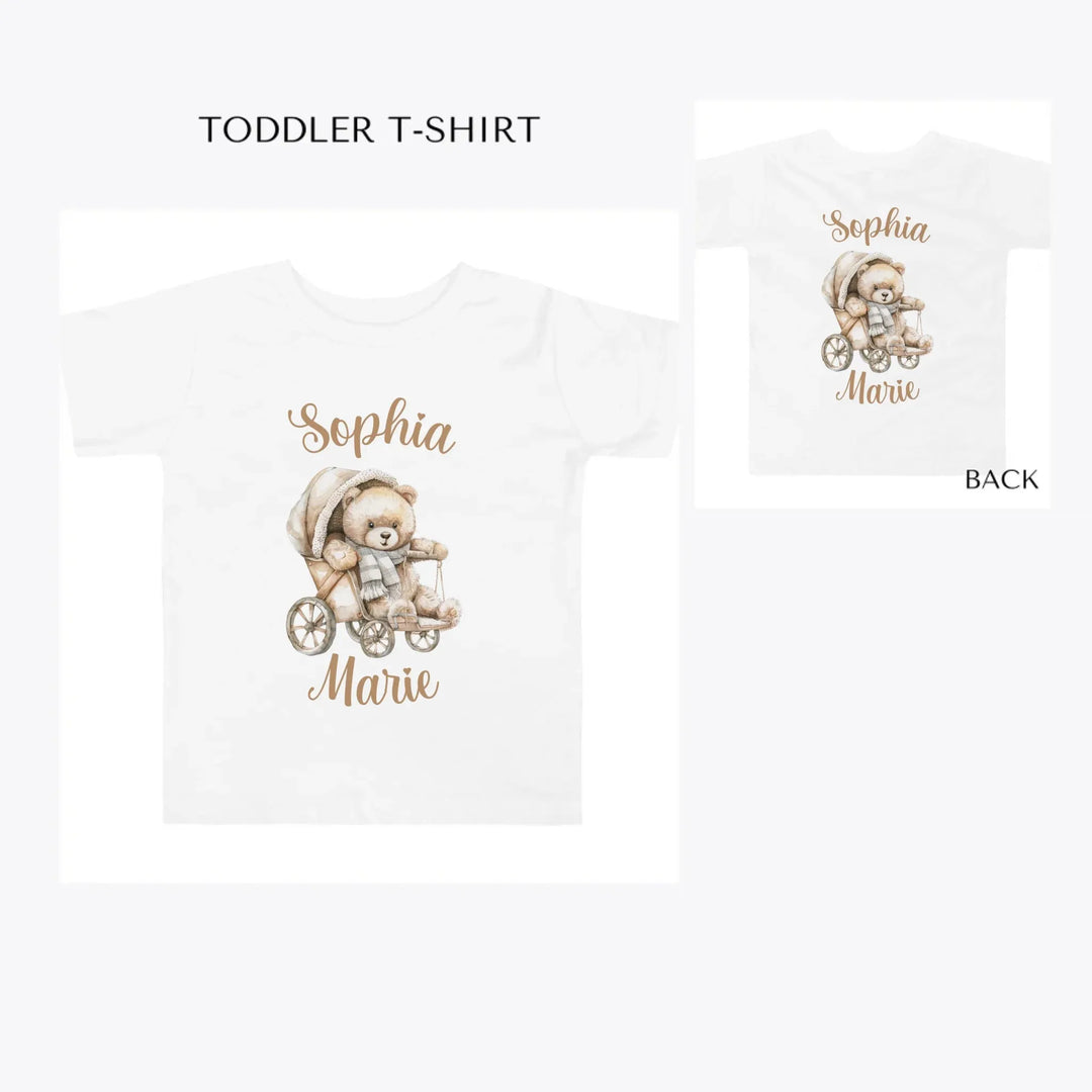 Teddy-Bear-in-Stroller-toddler-custom-t-shirt-artfulane