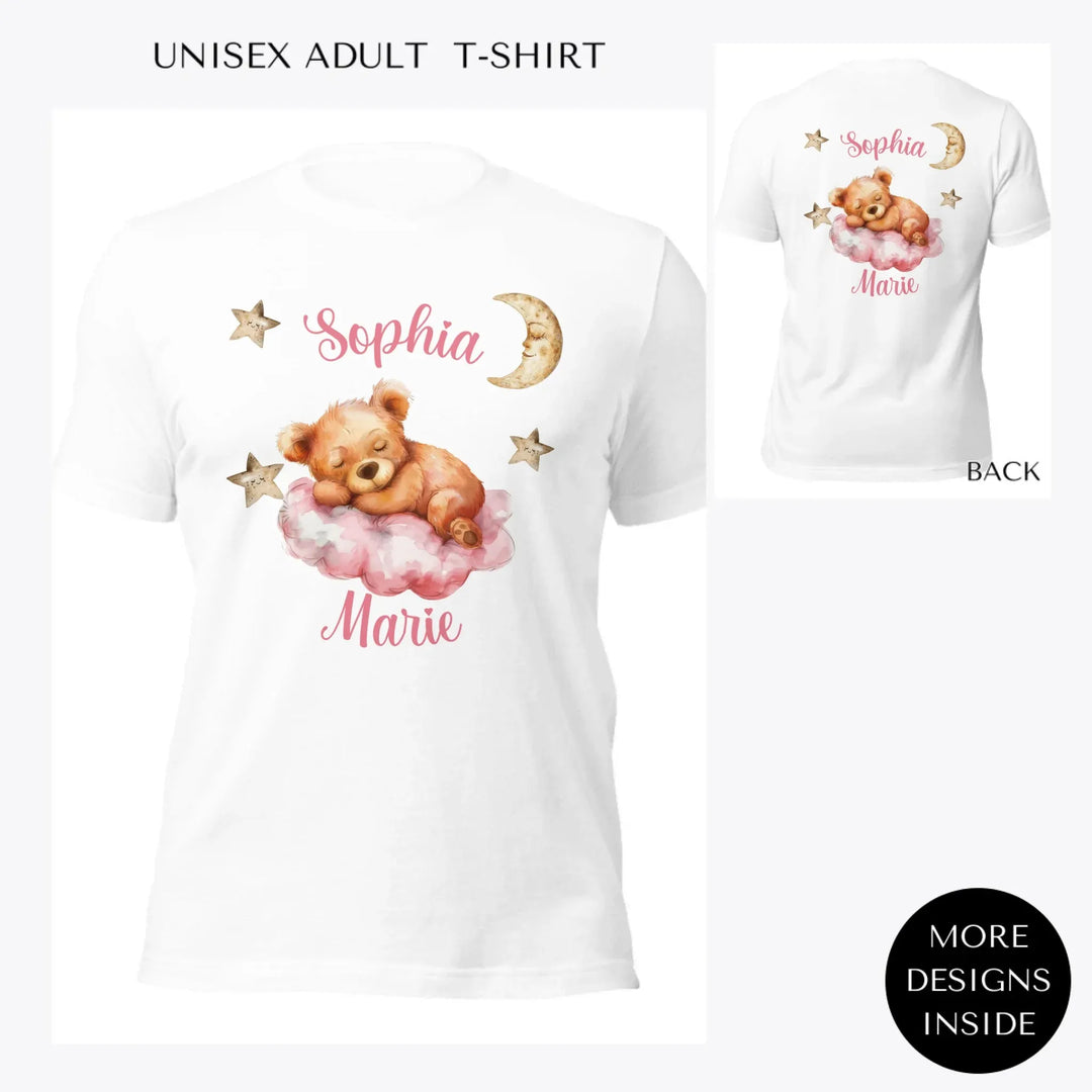 Teddy-Bear-Sleeping-on-Cloud-custom-women-unisex-adult-t-shirt-artfulane