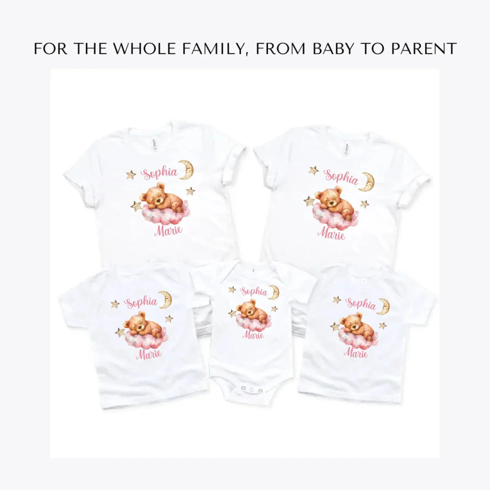 Teddy-Bear-Sleeping-on-Cloud-custom-t-shirts-adult-youth-toddler-baby-sizes-artfulane