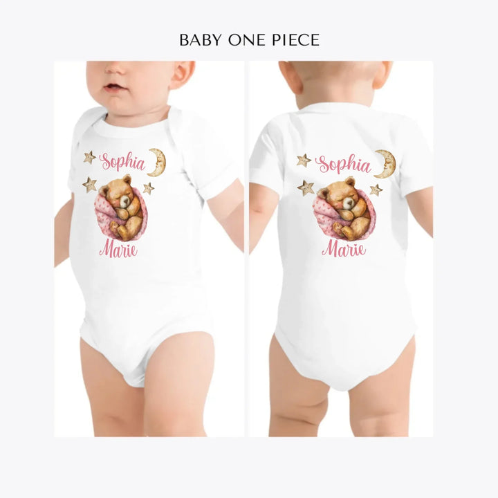Teddy-Bear-Sleeping-custom-baby-one-piece-artfulane