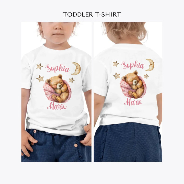 Teddy-Bear-Sleeping-custom-toddler-t-shirt-artfulane