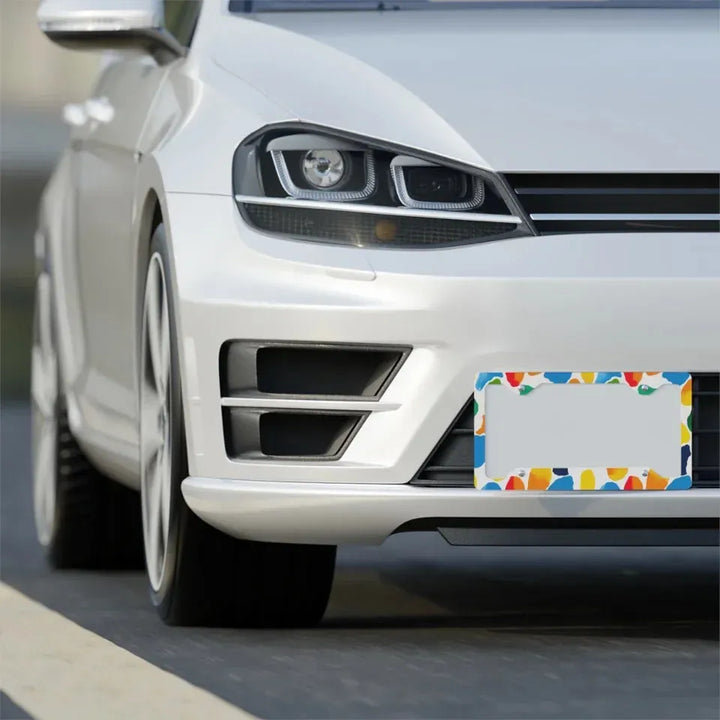 LICENSE PLATE FRAME METAL Context 2
