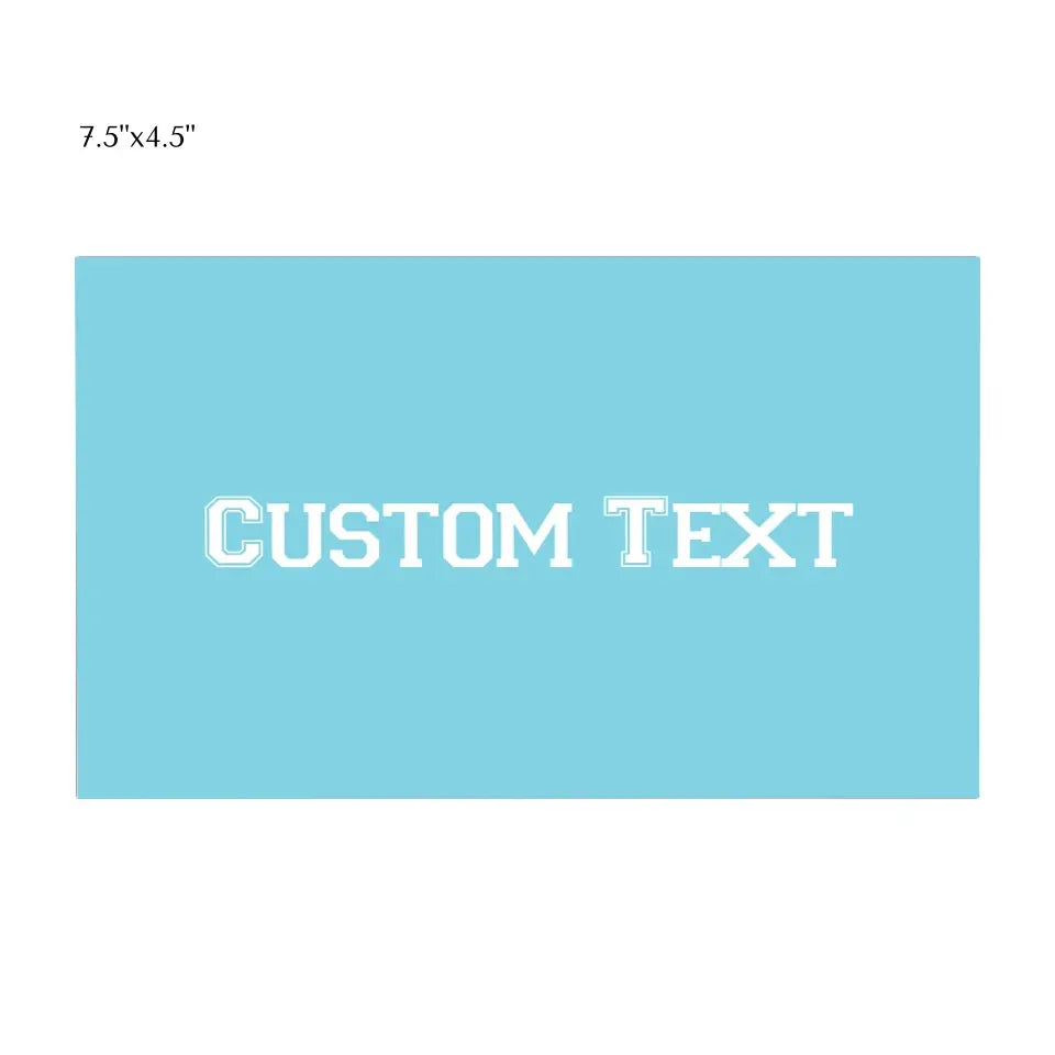 CAR MAGNET 7.5x4.5 Front