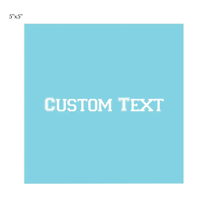 CAR MAGNET 5x5 Front