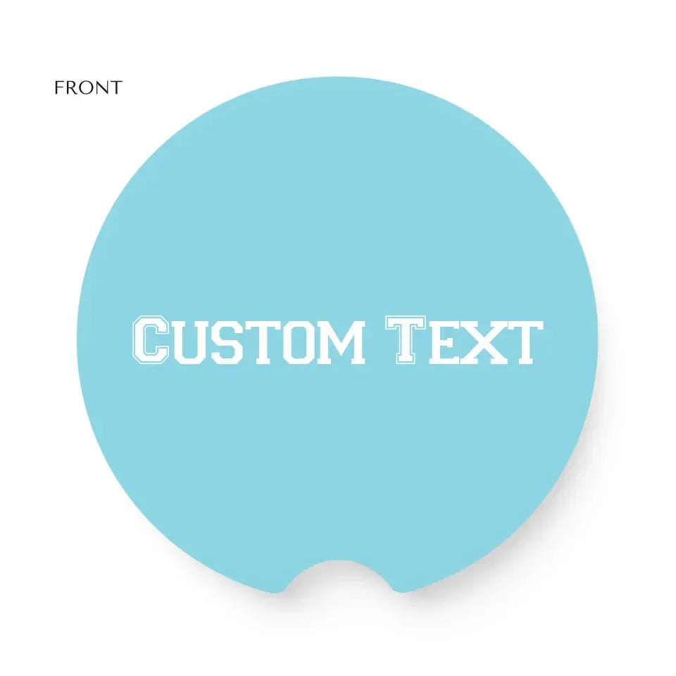 SOAPSTONE CAR COASTER Front