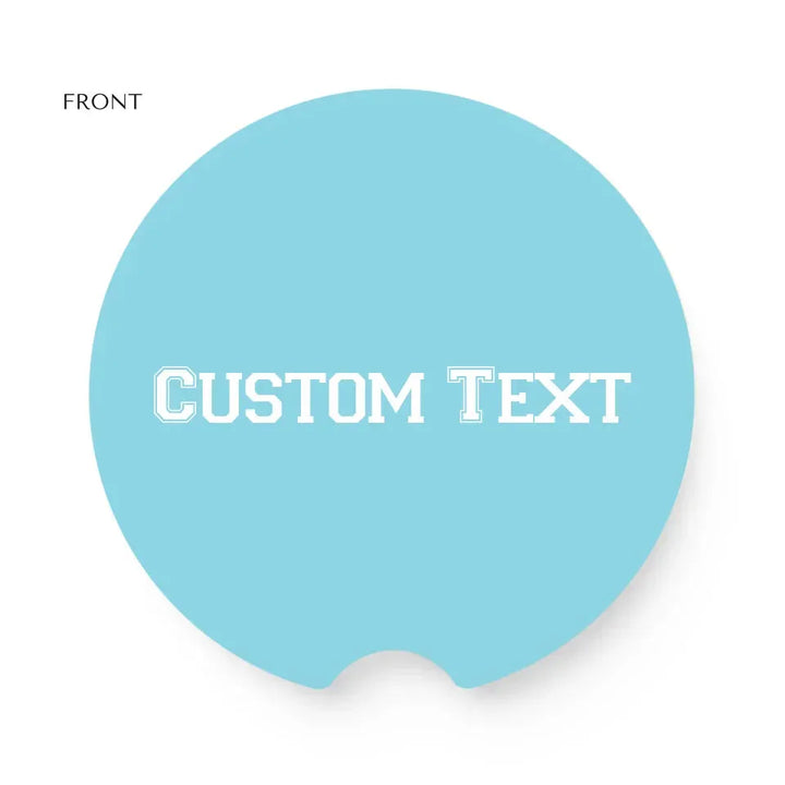 SOAPSTONE CAR COASTER Front
