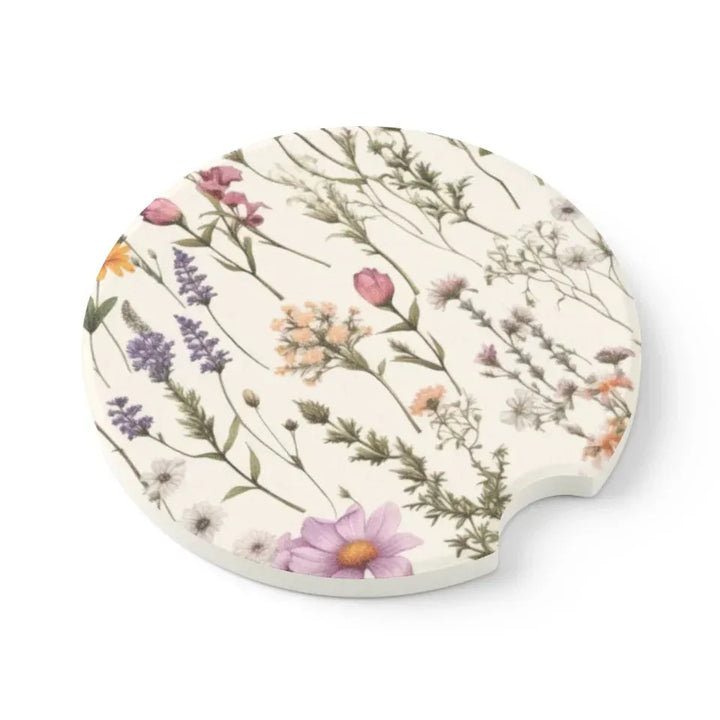 SOAPSTONE CAR COASTER Back Angle