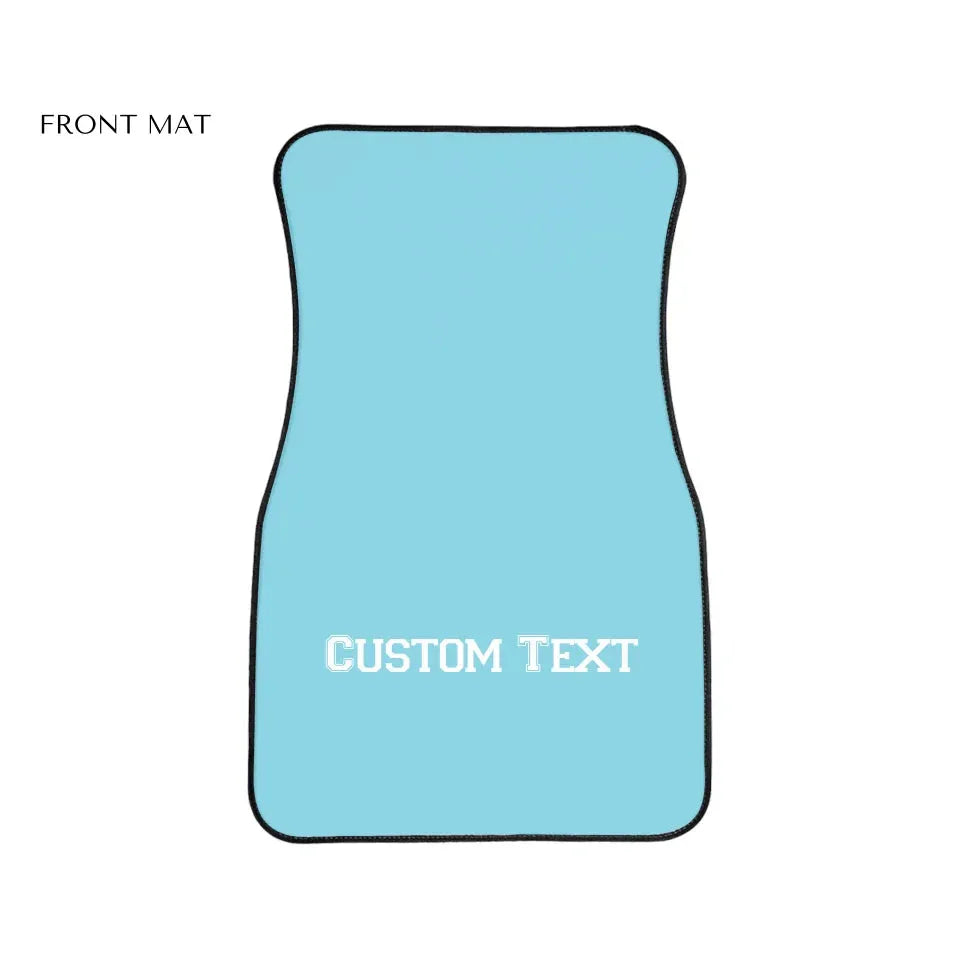 Car Floor Mats Front Flat