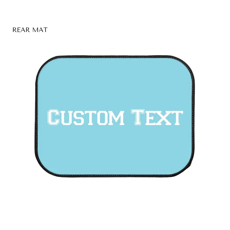 Car Floor Mats Rear Flat