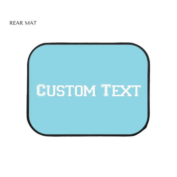 Car Floor Mats Rear Flat