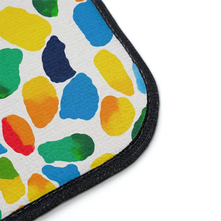 Car Floor Mats Closeup Top