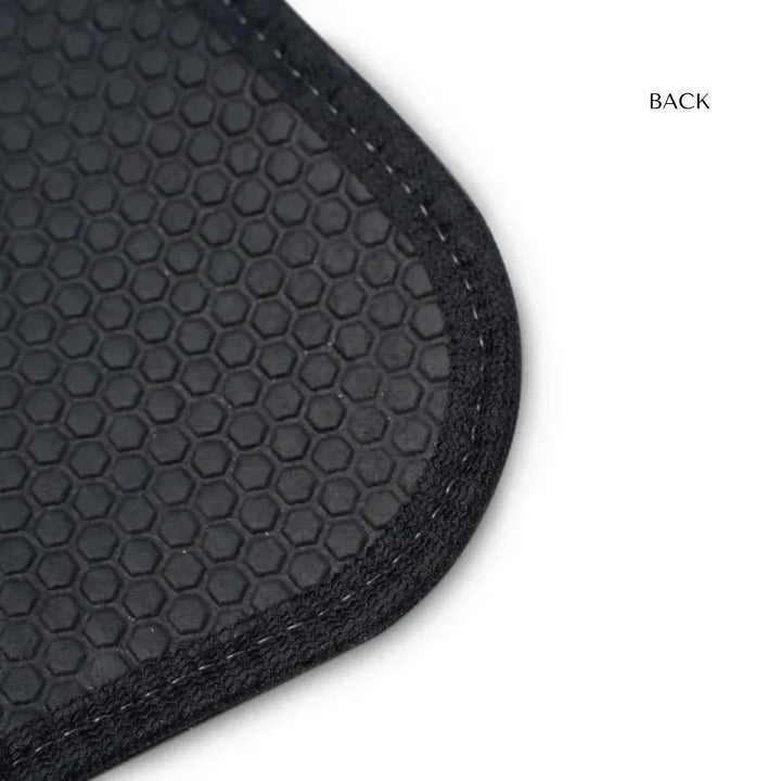 Car Floor Mat Closeup Bottom