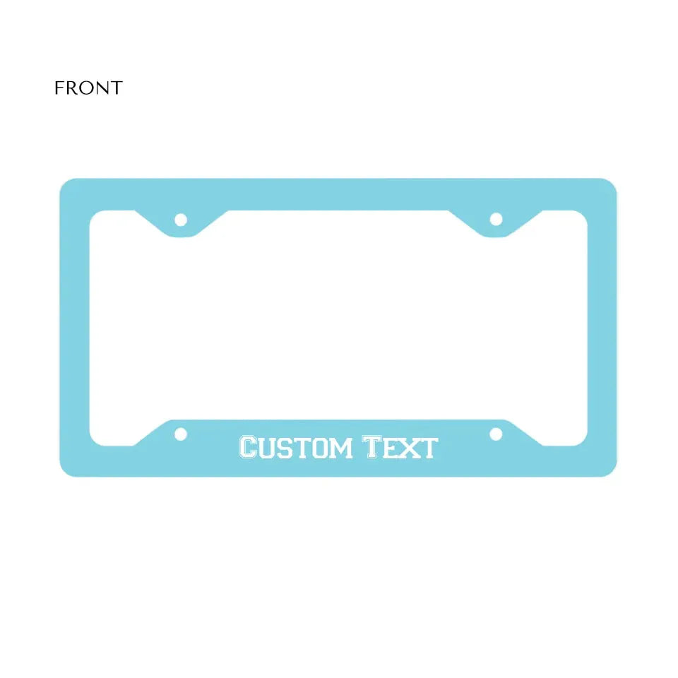 LICENSE PLATE FRAME METAL Front