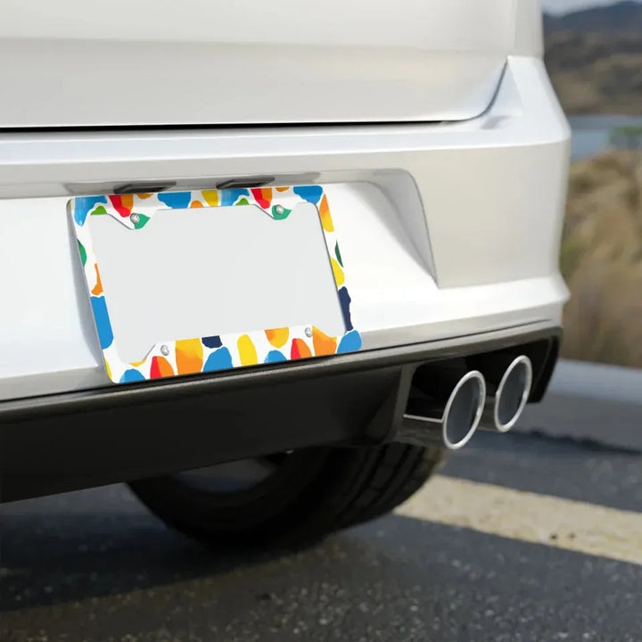 LICENSE PLATE FRAME METAL Context 1
