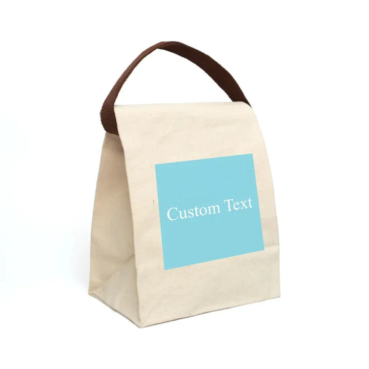 CANVAS LUNCH BAG Front left