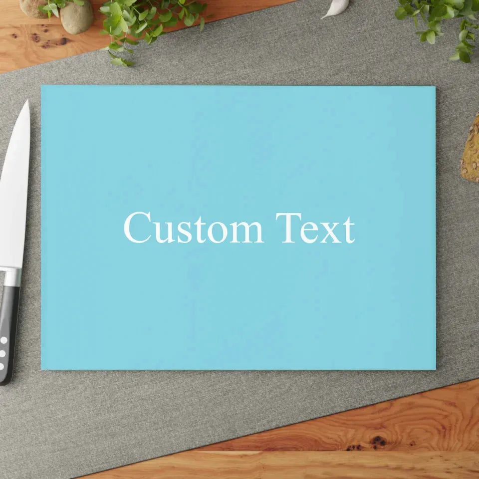 glass cutting board Context flat