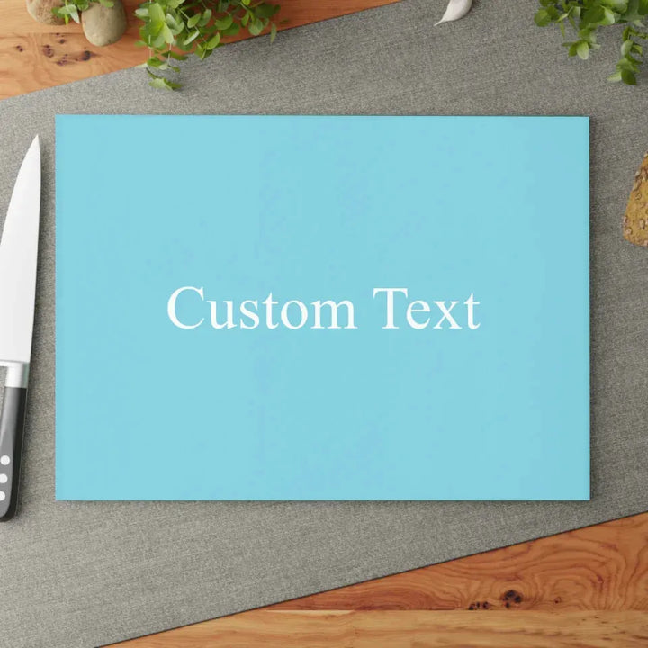 glass cutting board Context flat