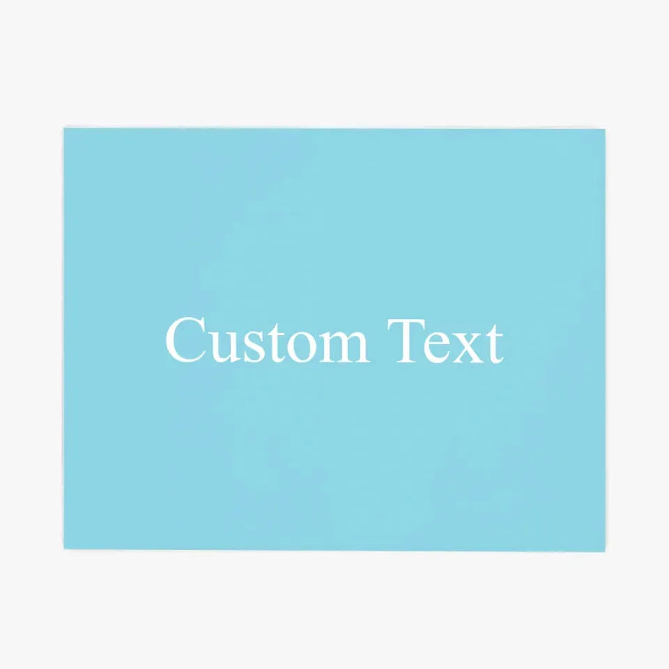 Custom Text Kitchen Linens - ART-KLN254