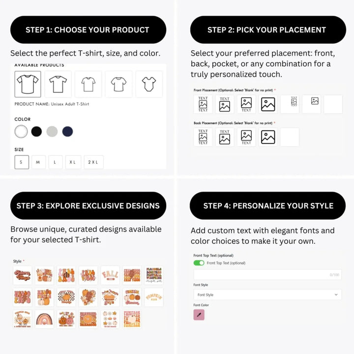 how-to-design-custom-Thanksgiving-Fall-Retro-t-shirt-personalization-options-artfulane