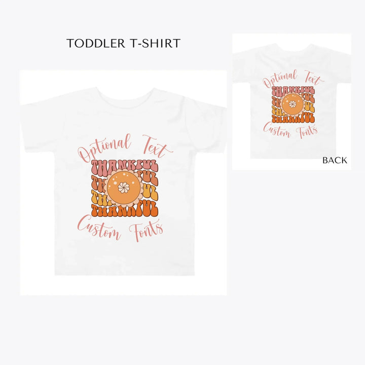 Thanksgiving-Fall-Retro-toddler-custom-t-shirt-artfulane