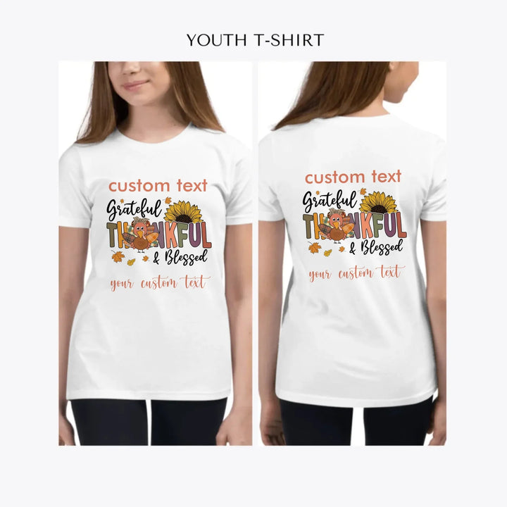 Thanksgiving-custom-youth-girl-t-shirt-artfulane