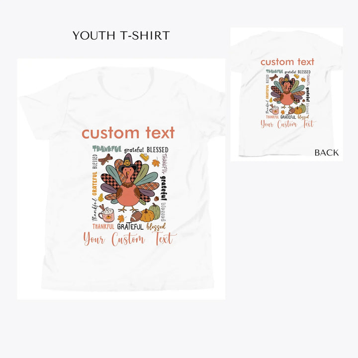 Thanksgiving-Themed-custom-youth-t-shirt-artfulane