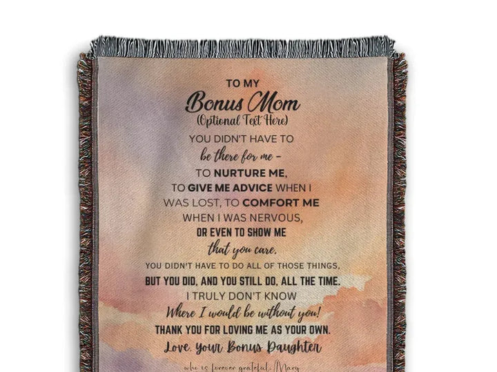 woven throw canva
