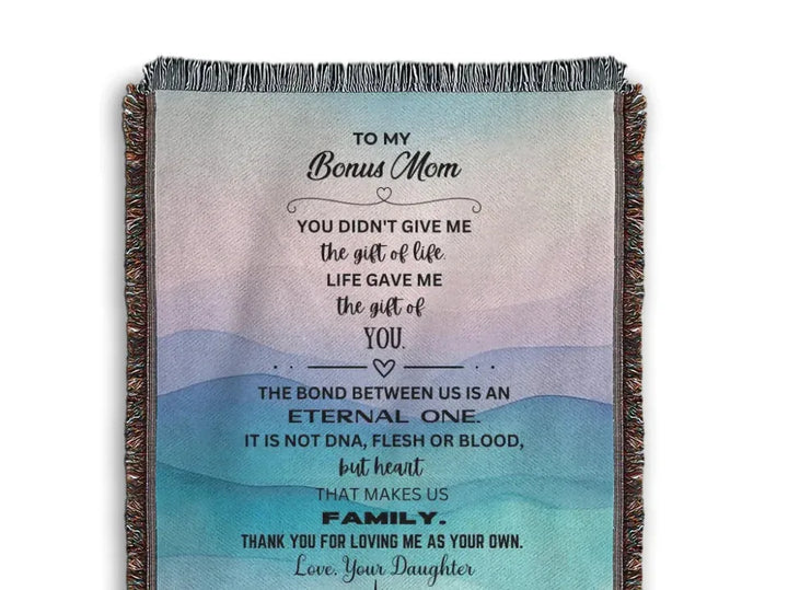 woven throw canva