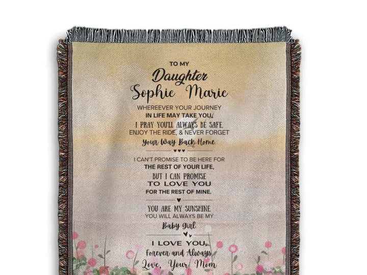 woven throw canva