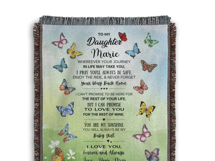 woven throw canva