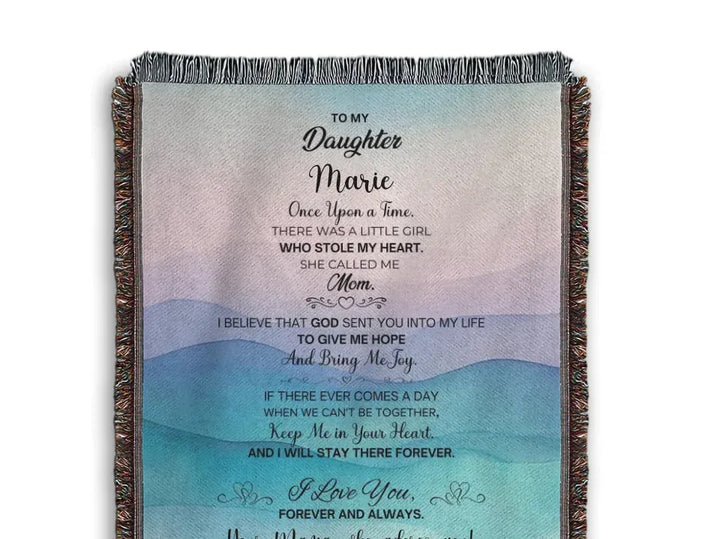 woven throw canva