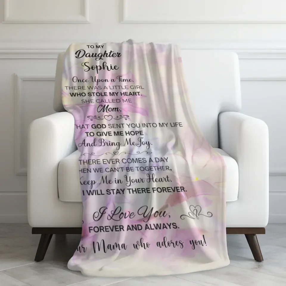 Velveteen Blanket On Couch