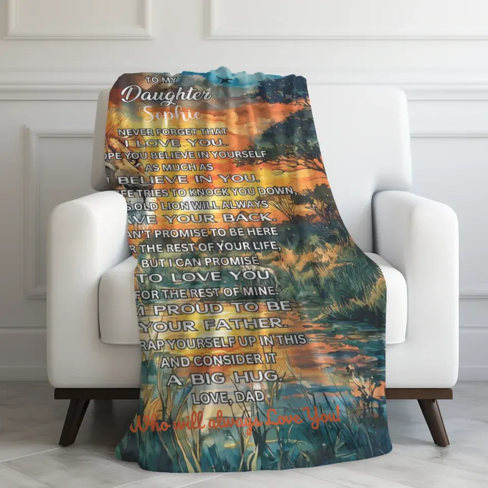 Velveteen Blanket On Couch