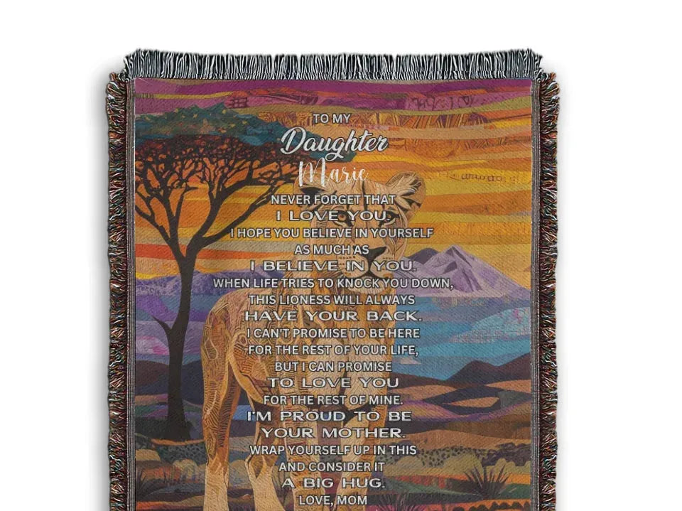 woven throw canva