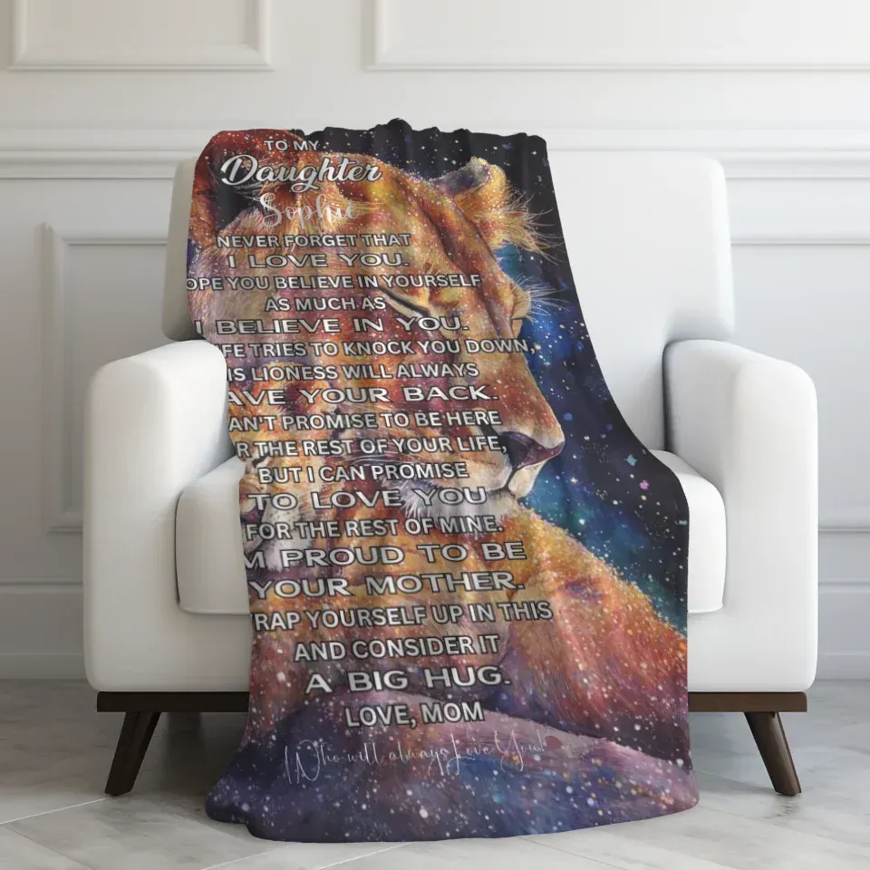 Velveteen Blanket On Couch