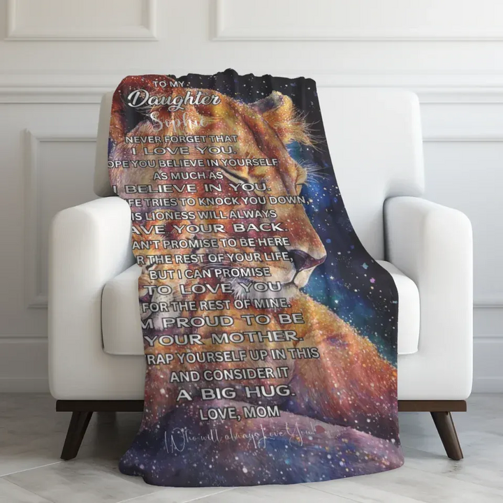 Velveteen Blanket On Couch