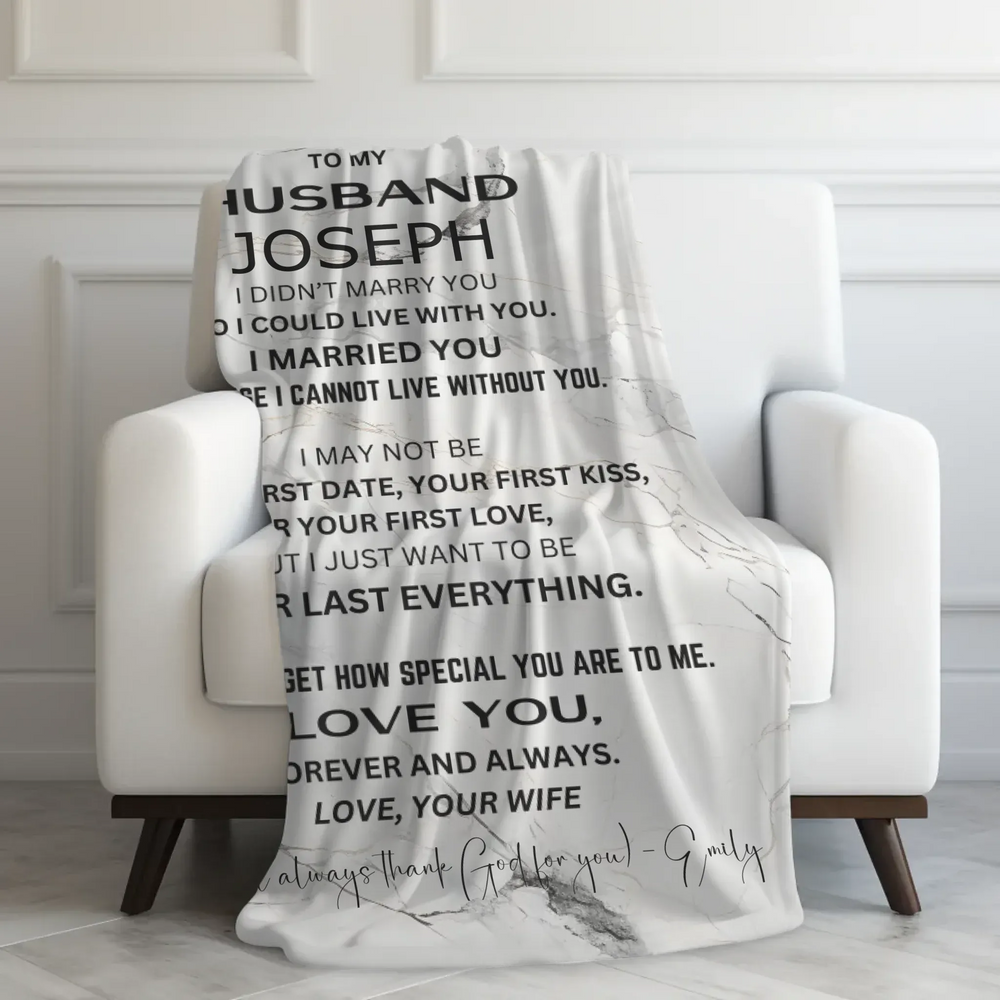 Velveteen Blanket On Couch