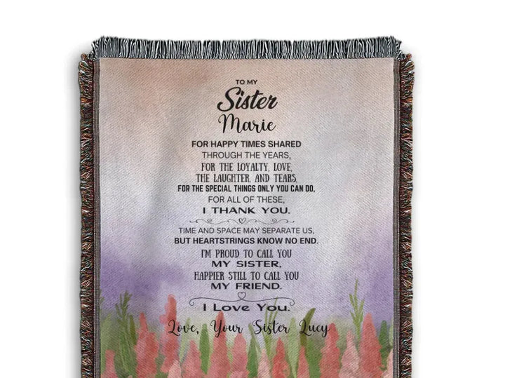 woven throw canva
