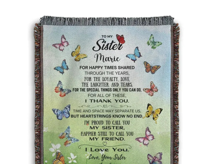 woven throw canva