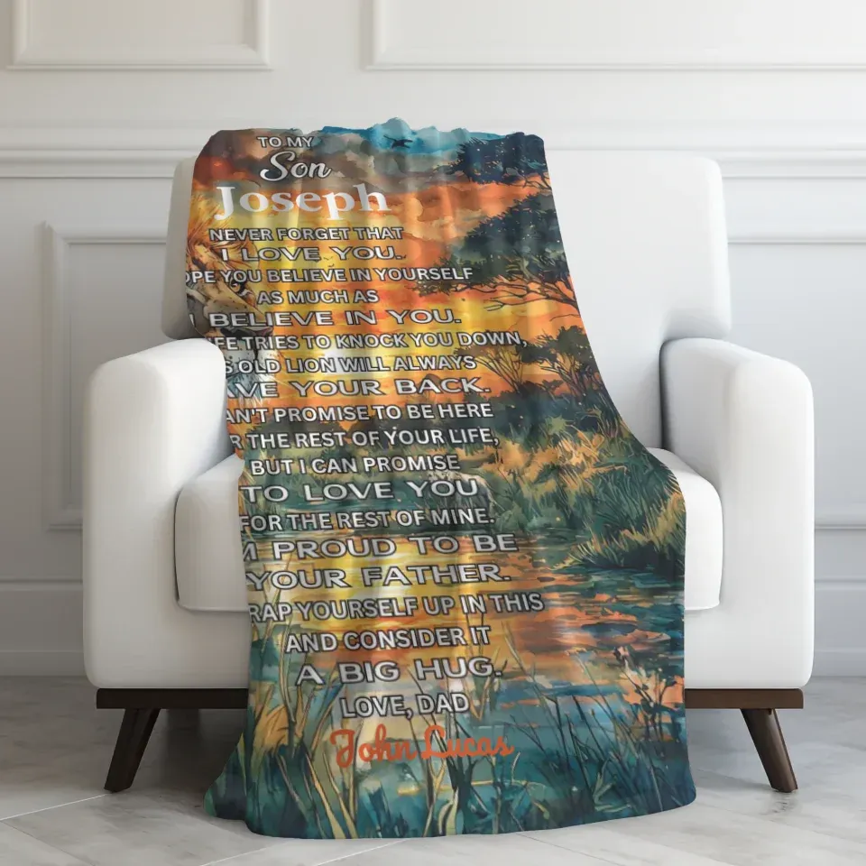 Velveteen Blanket On Couch