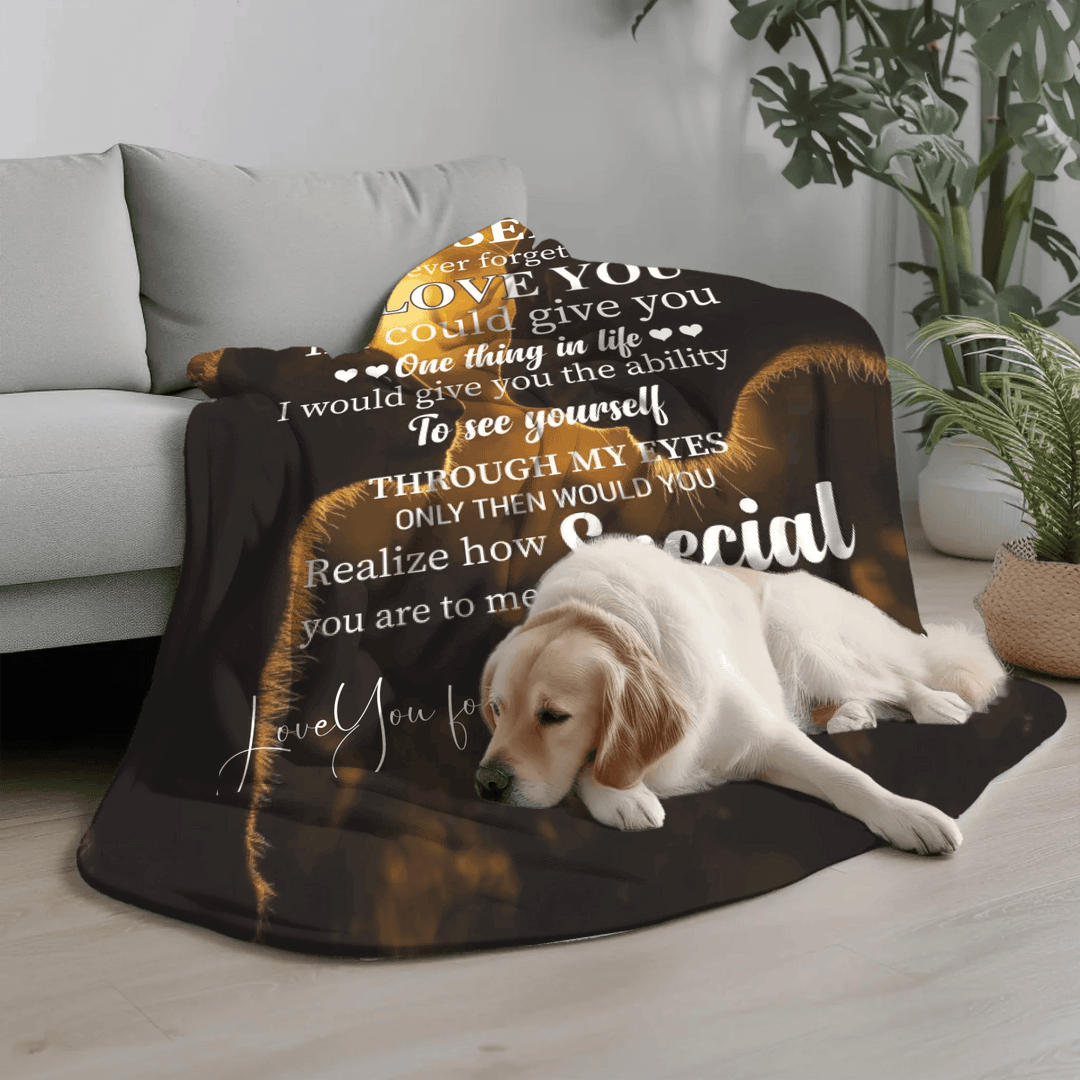 Custom To My Son Blanket - ARTFULANE