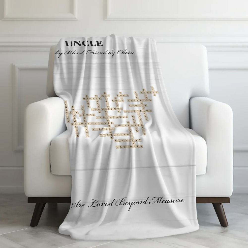 Velveteen Blanket On Couch