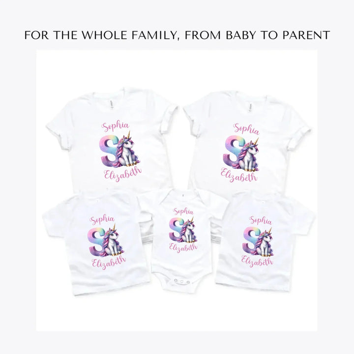 Unicorn-Pastel-Initial-custom-t-shirts-adult-youth-toddler-baby-sizes-artfulane